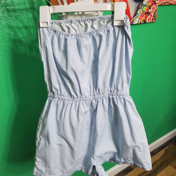 Kimchi Blue / White Striped Romper Sz Small - Picture 5 of 5